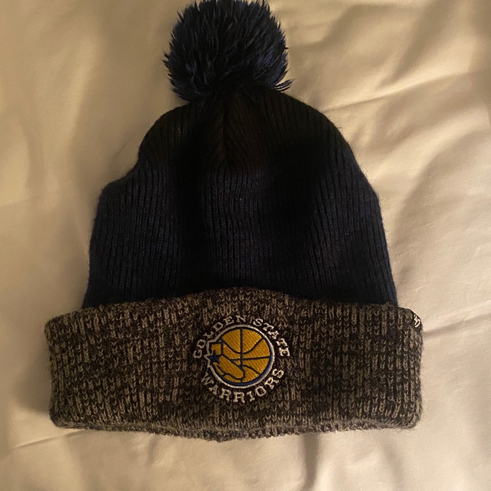 47 Brand Dark Blue and Gray Knit Beanie